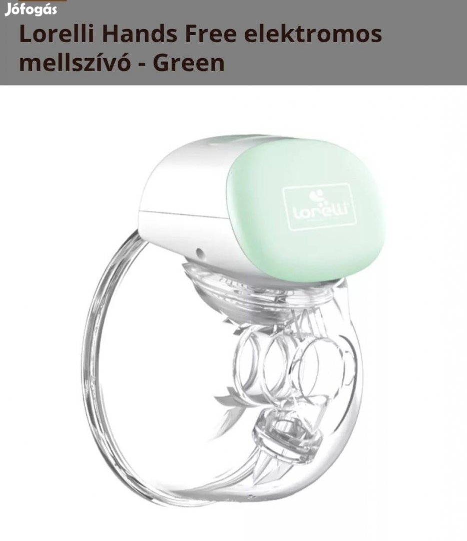 lorelli elektromos mellszívó