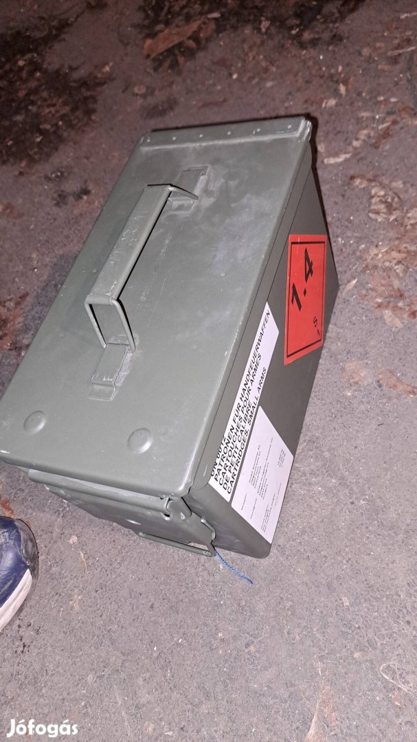 lőszeres vízhatlan doboz láda