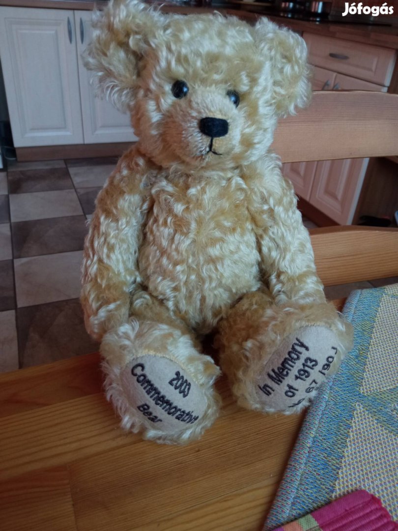 maci, mackó, medve, Hermann, 30 cm