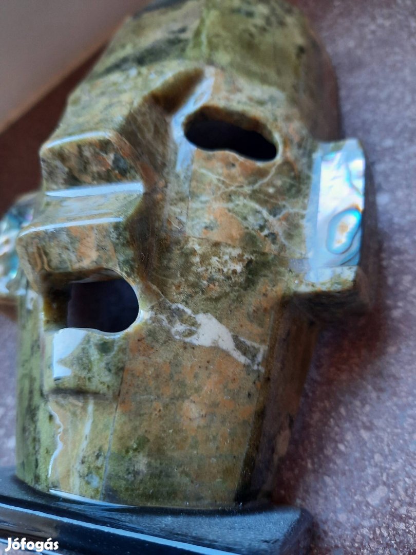 maszk, szobor, dekoráció, gyűjtemény , intarzia