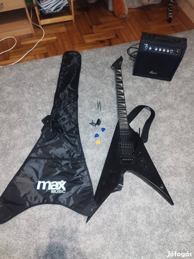 max Gigkit Elektromos gitár szett