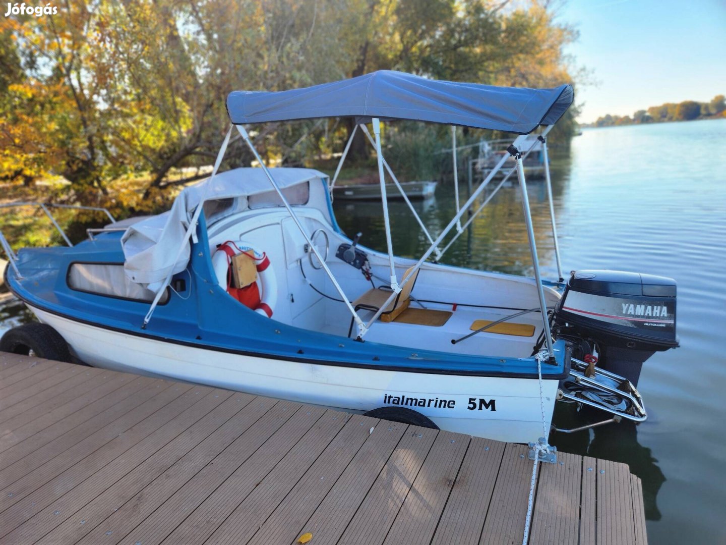 mayland 5 m kabinos motoros hajó