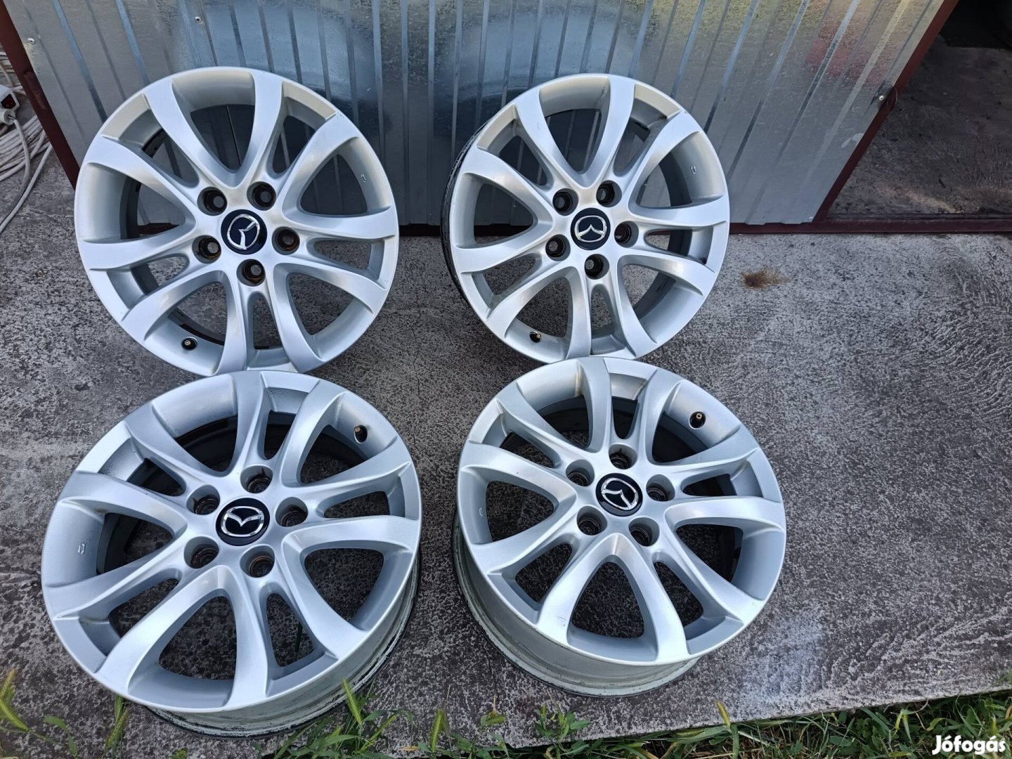 mazda 5x114,3 16 col alufelni szett 