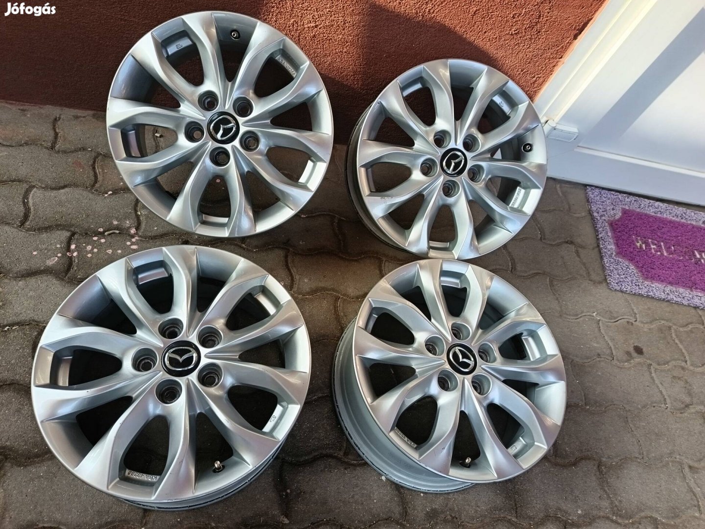 mazda 5x114,3 16 col alufelni szett 