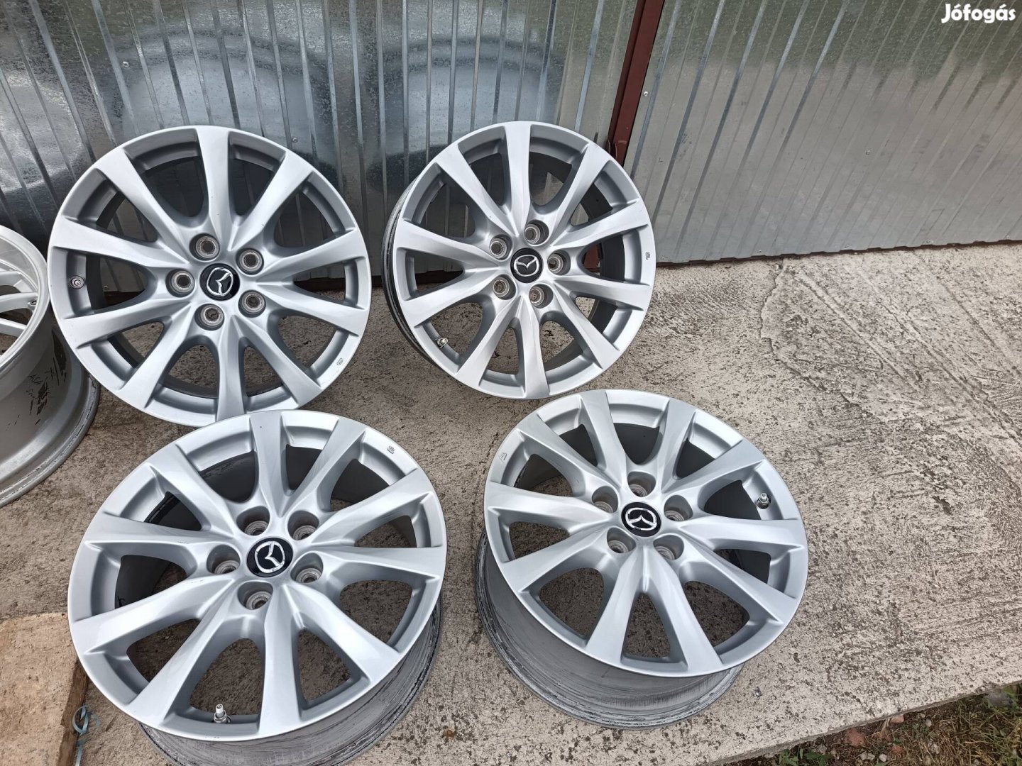 mazda 5x114,3 17 col alufelni szett 