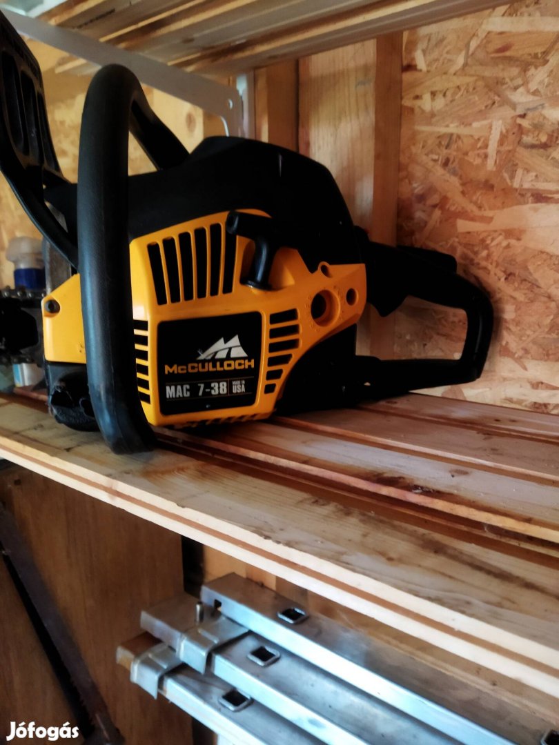 mcculloch mac 7-38 láncfűrész