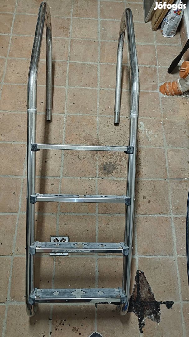medence létra Inox 