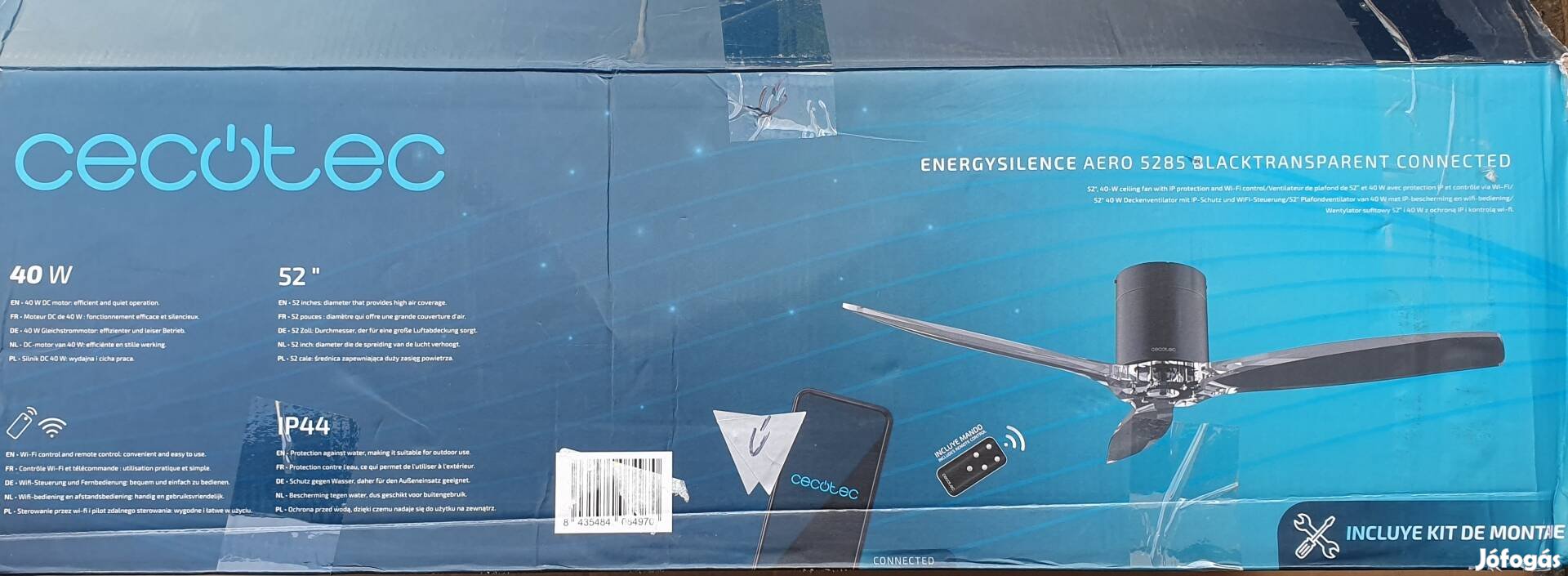 mennyezeti ventilátor. 40 W-os Cecotec