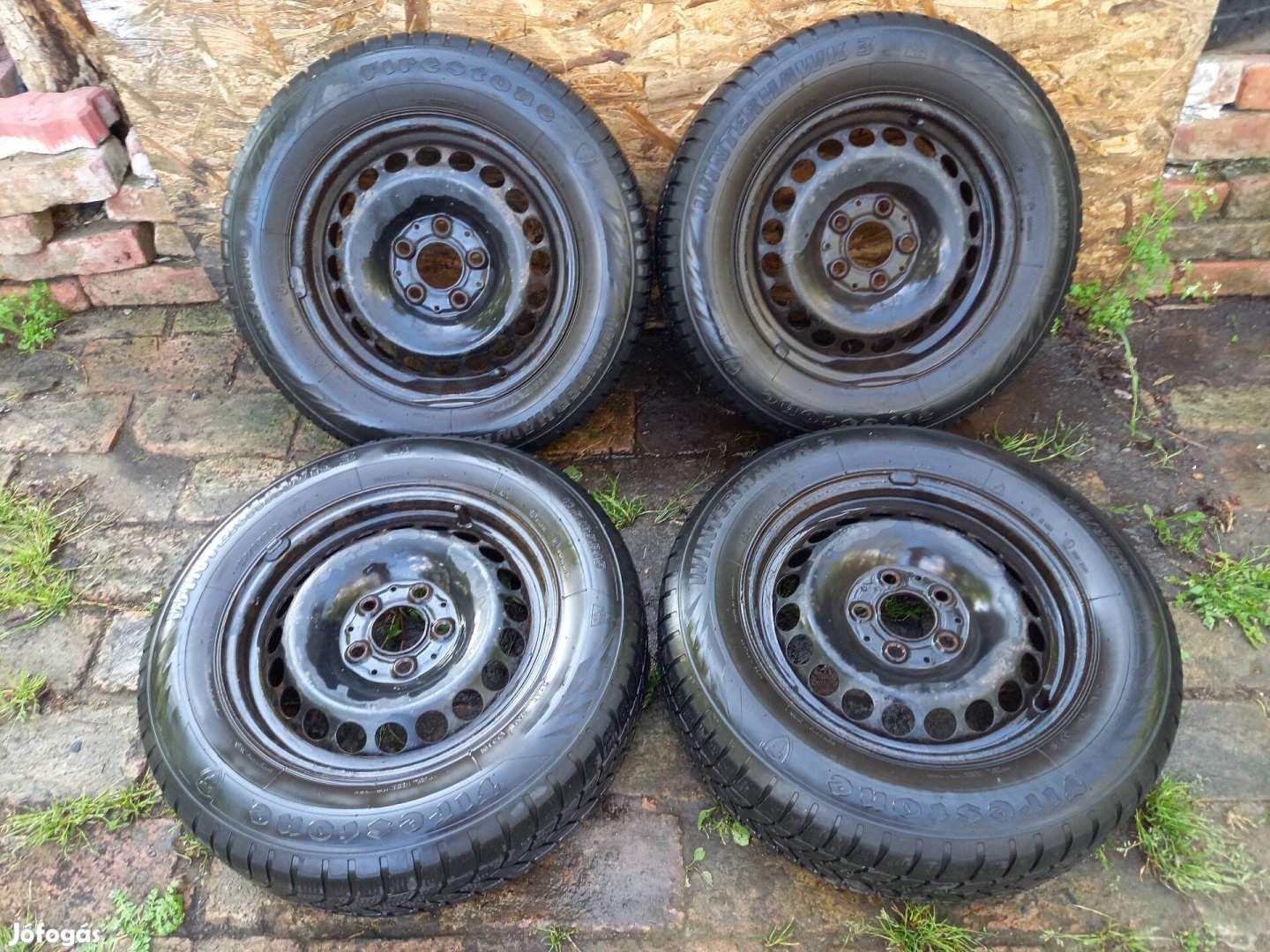 mercedes 5x112 lemezfelni gumikkal w169 w124 w202 vito 