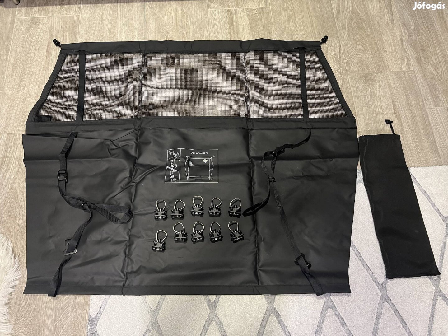 mercedes v osztaly csomagter elvalaszto