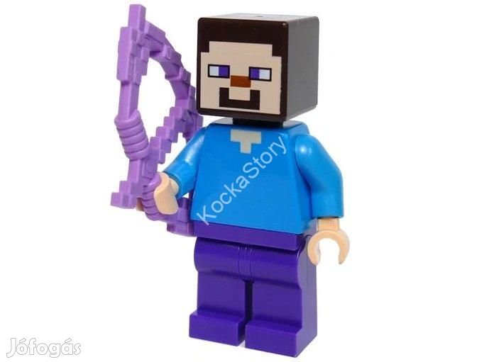 min009 LEGO(R) Minecraft(R) &#8211; Steve &#8211; Dark Purple Legs +