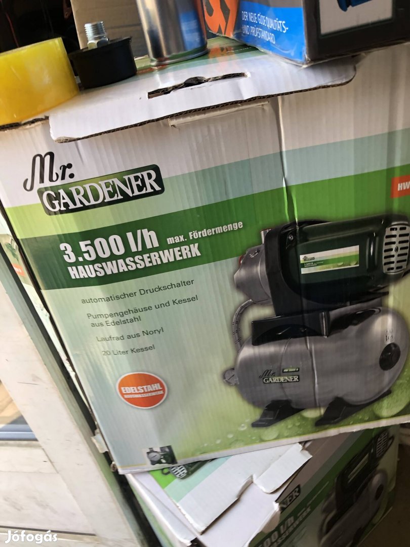 mr gardener 1000 w inox házivizmű