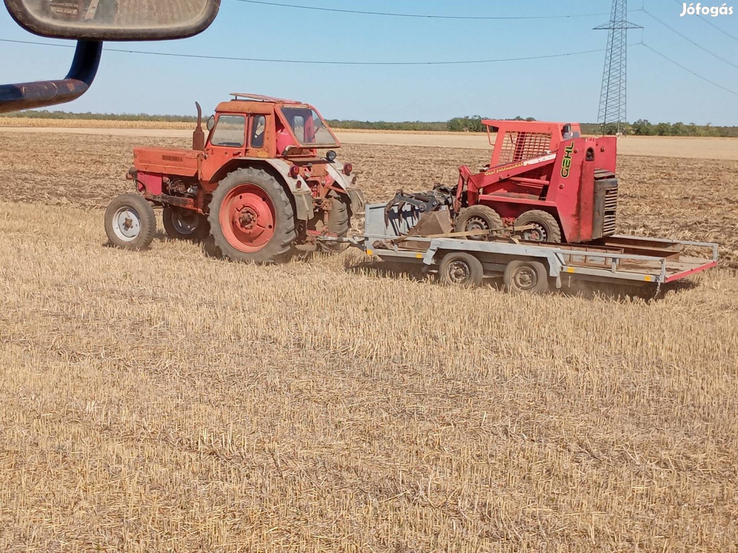 mtz 80-as traktor bontva födarabokban 