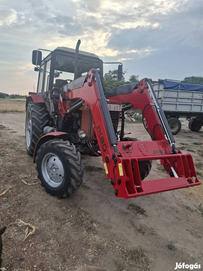 mtz 82 új homlokrakodó val