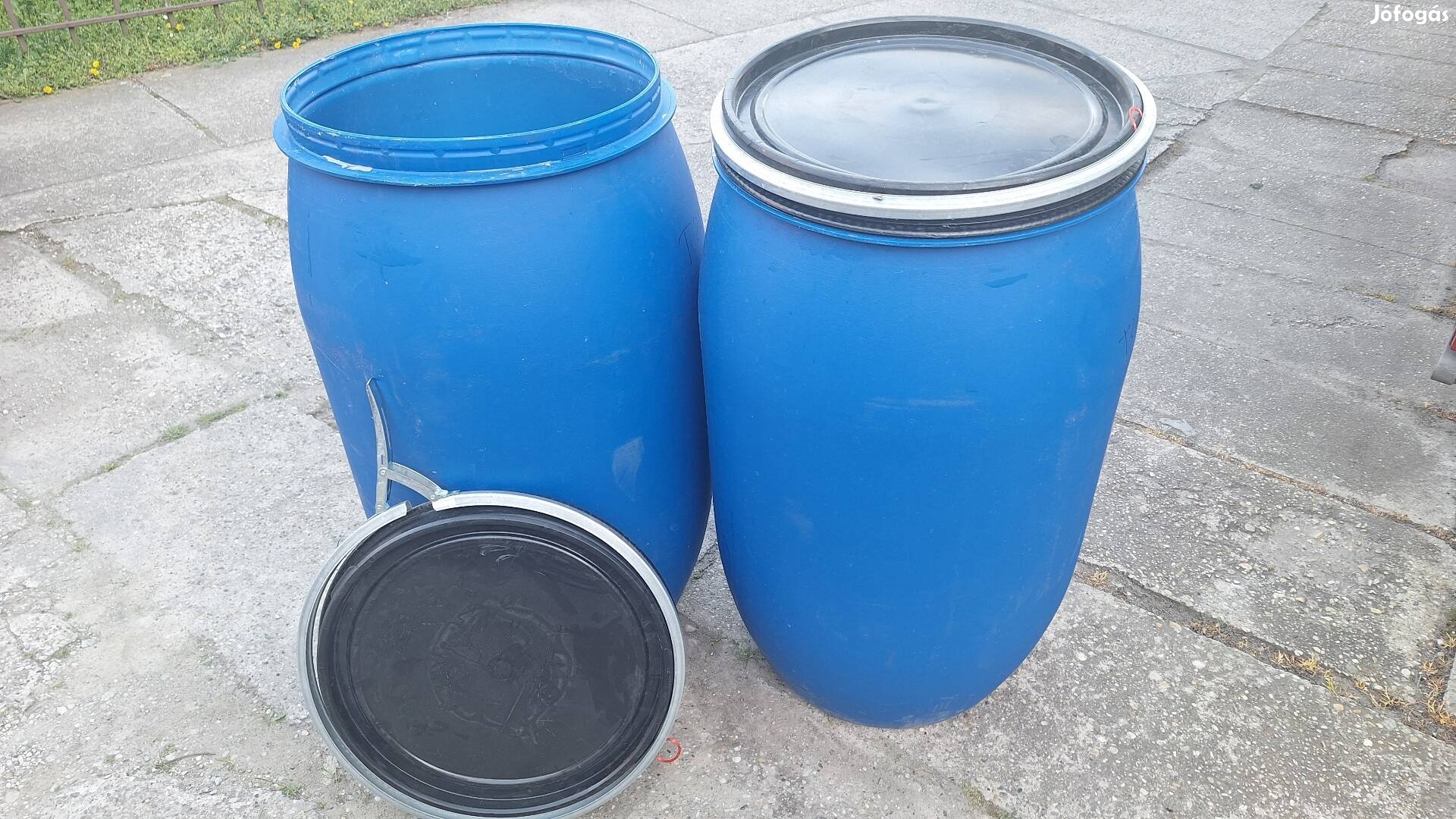 műanyag hordó eladó