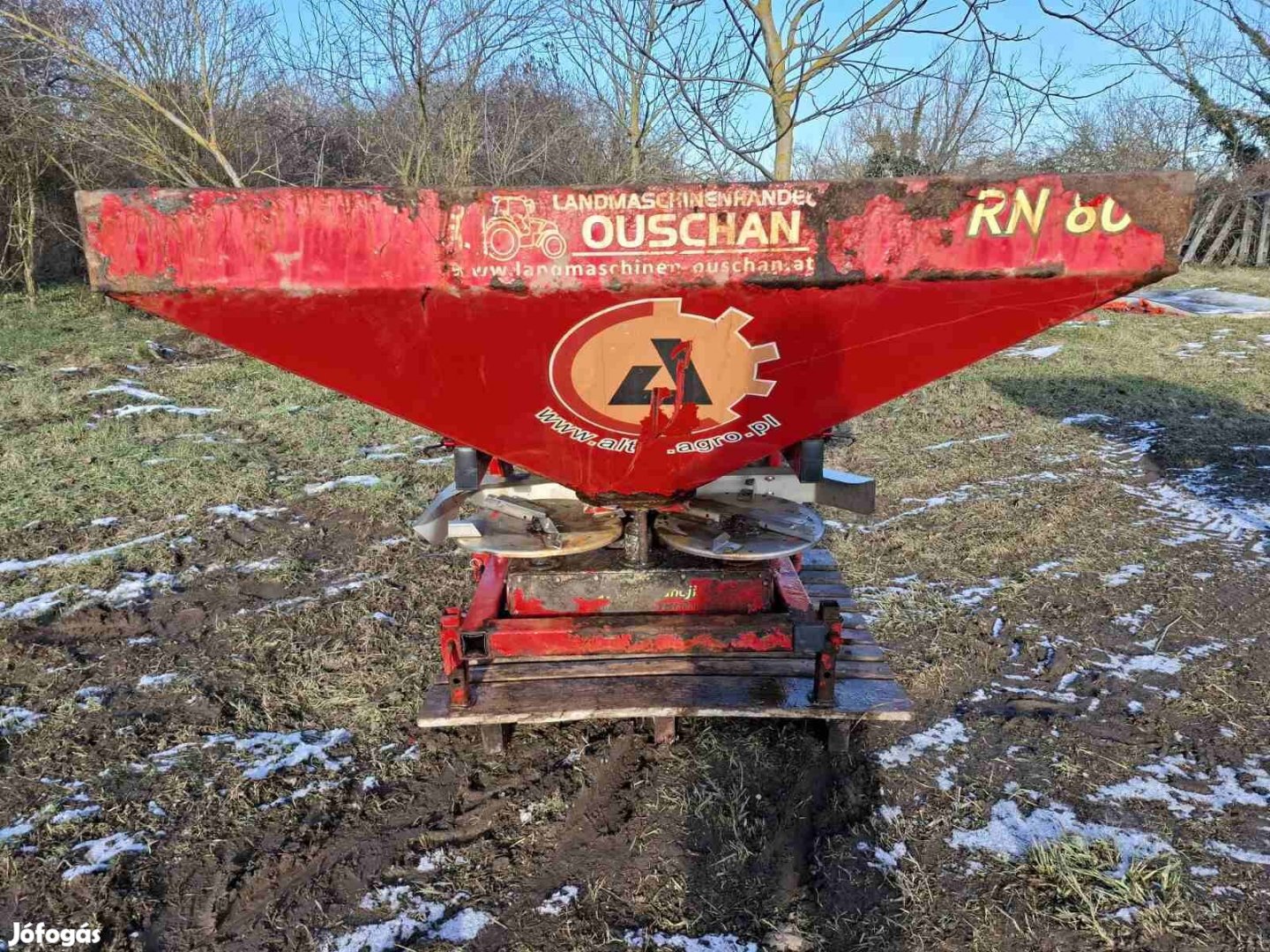 műtrágyaszóró 800l