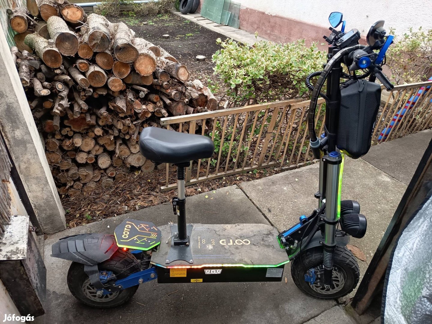 nagyteljesítményű elektromos roller Ootd D99 