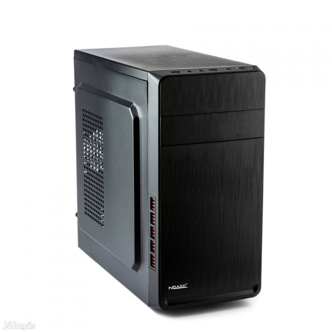 nbase matx Számítógép ház 450W tápegységgel bontatlan dobozban 