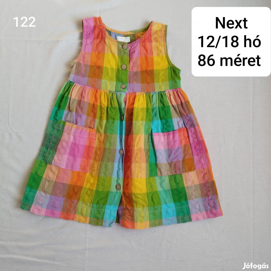 next színes nyári ruha 86 méret