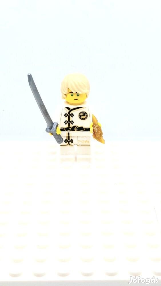 njo429 Ninjago Lloyd &#8211; White Wu-Cru Training Gi, Tousled Hair