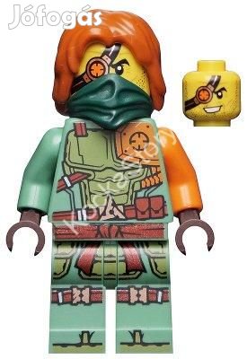 njo657 LEGO(R) Ninjago Ronin &#8211; Legacy, Dark Green Bandana + 2db