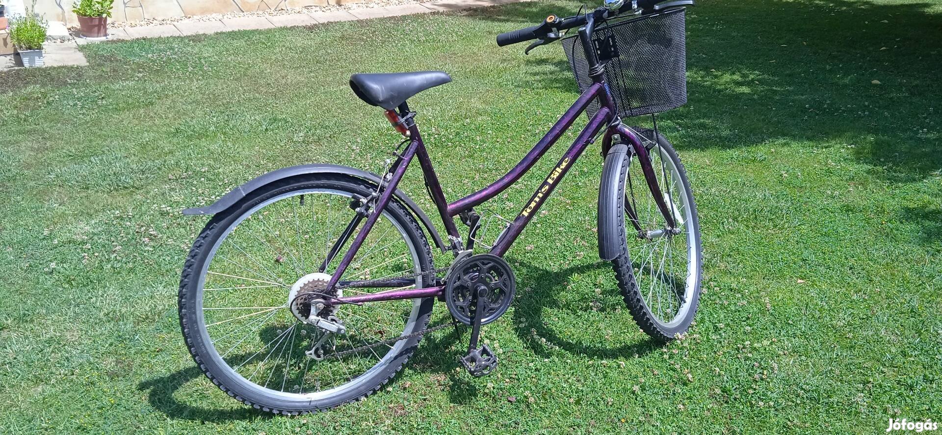 női vázas 26"os kerékpár