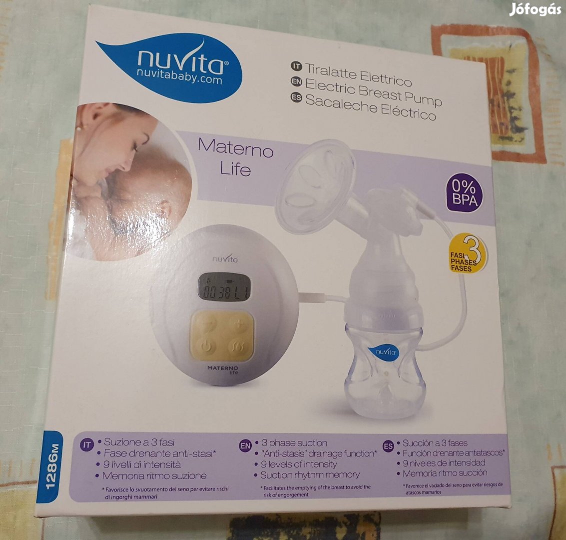 nuvita elektromos mellszívó 