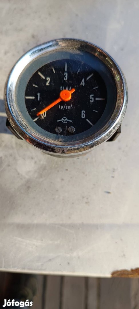 olaj nyomás mérő retro óra