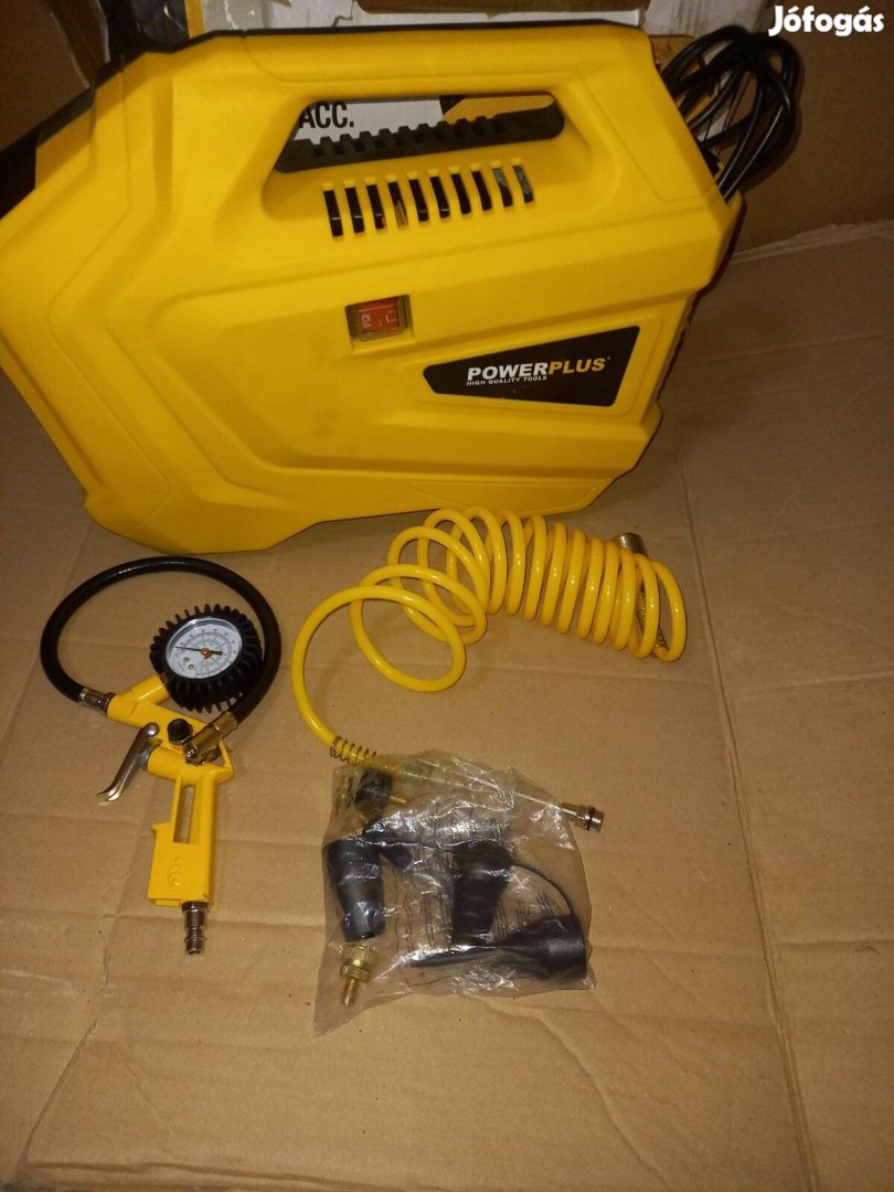 olajmentes hordozható kompresszor (Güde) Powerplus Powx1706 1100W