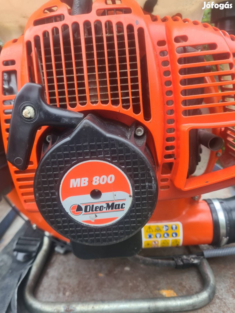 oleo- mac MB 800 Háti motoros permetezö. 