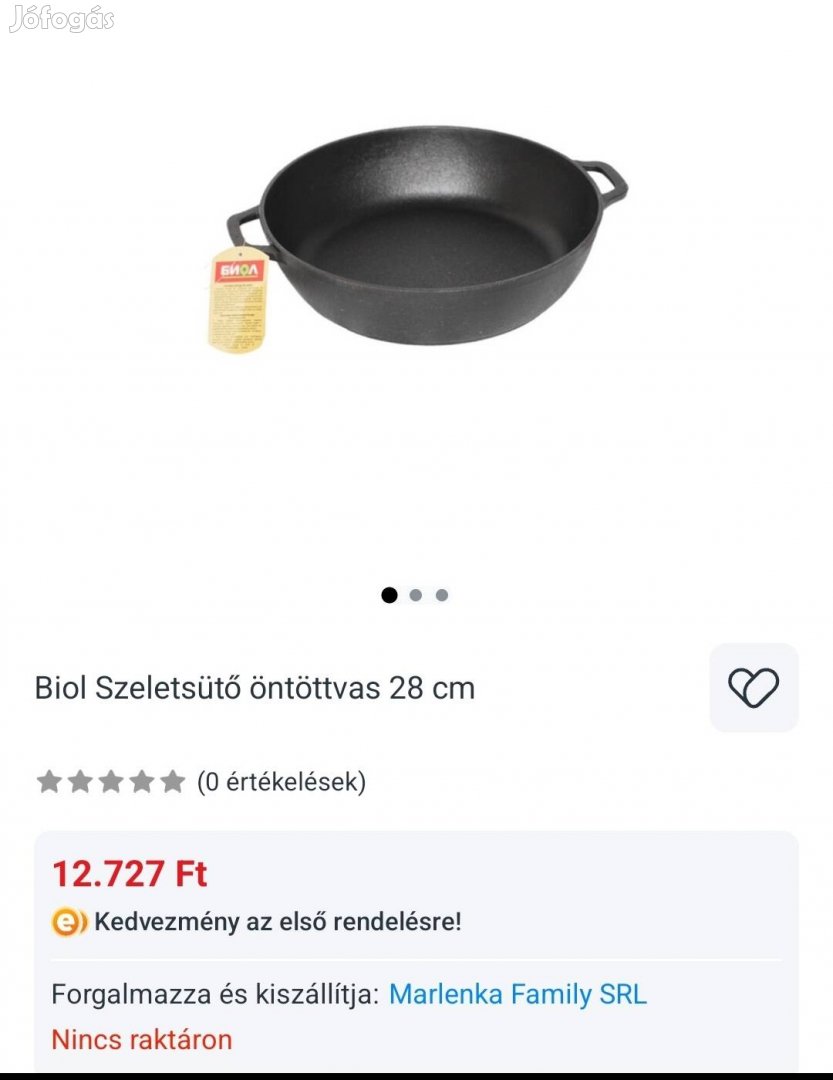 öntöttvas szeletsütő