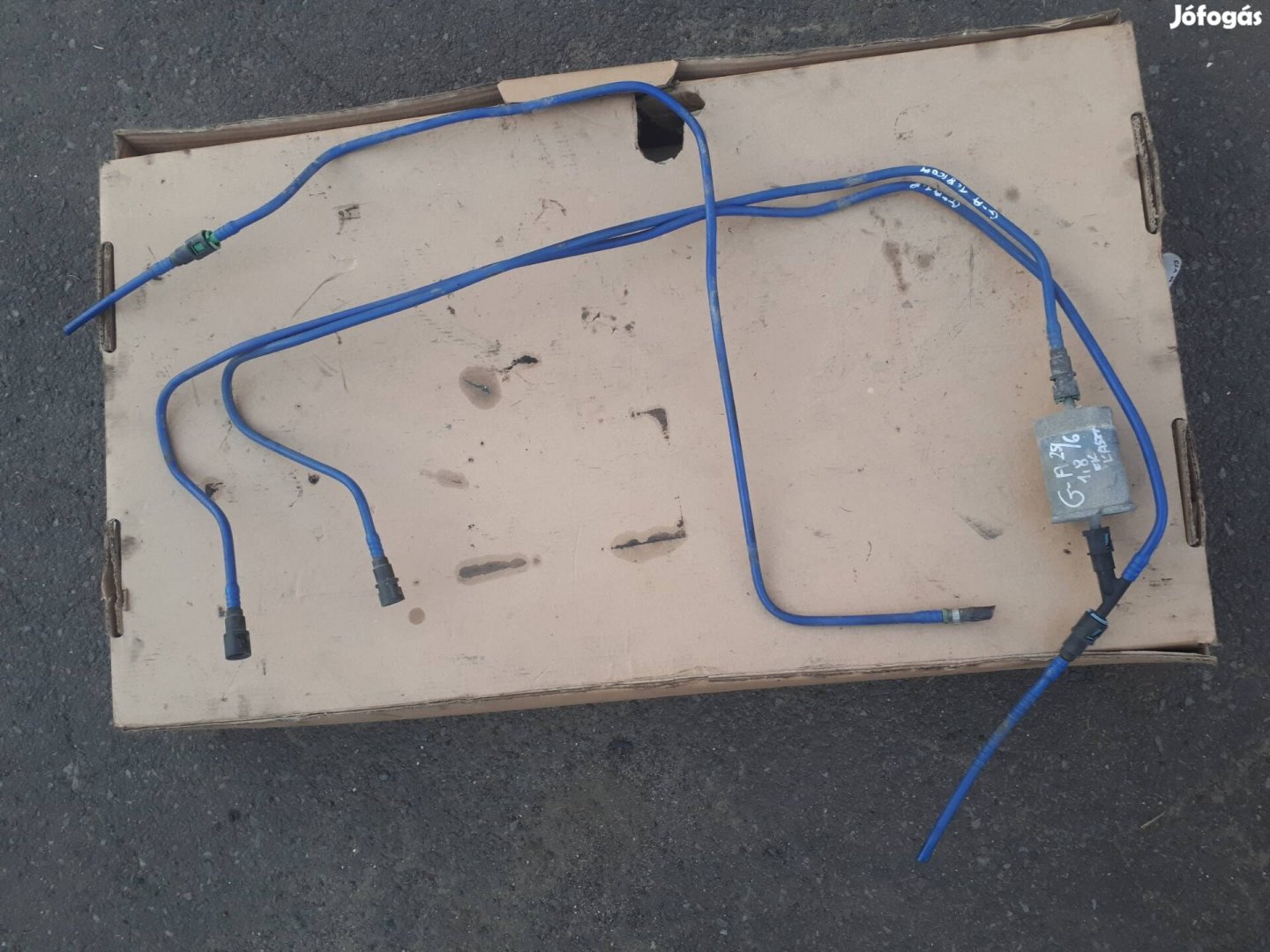 opel Astra  G,  benzines  tank körüli benzincsövek 