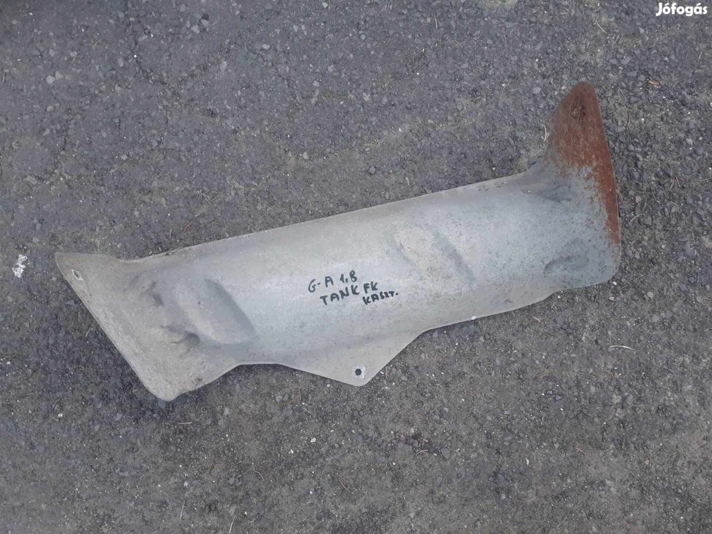 opel Astra  G,  tank   hővédő lemez