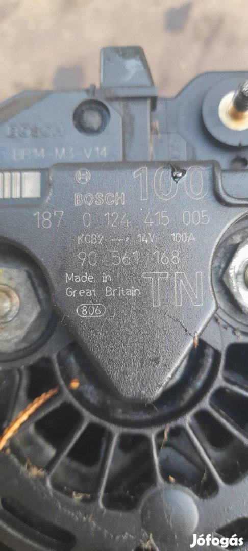 opel Astra g y20dtl generátor 