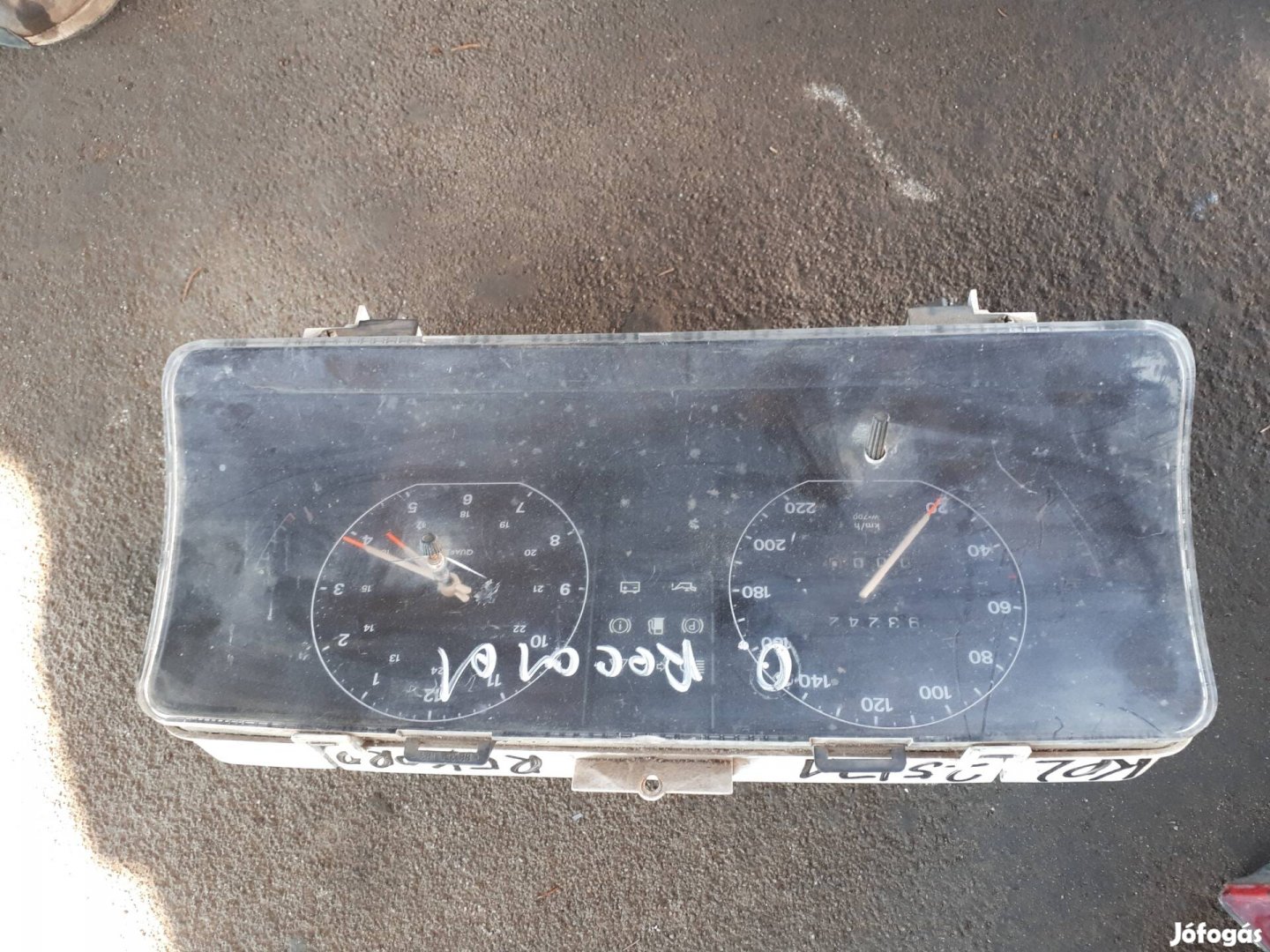 opel  rekord műszerfal óra 