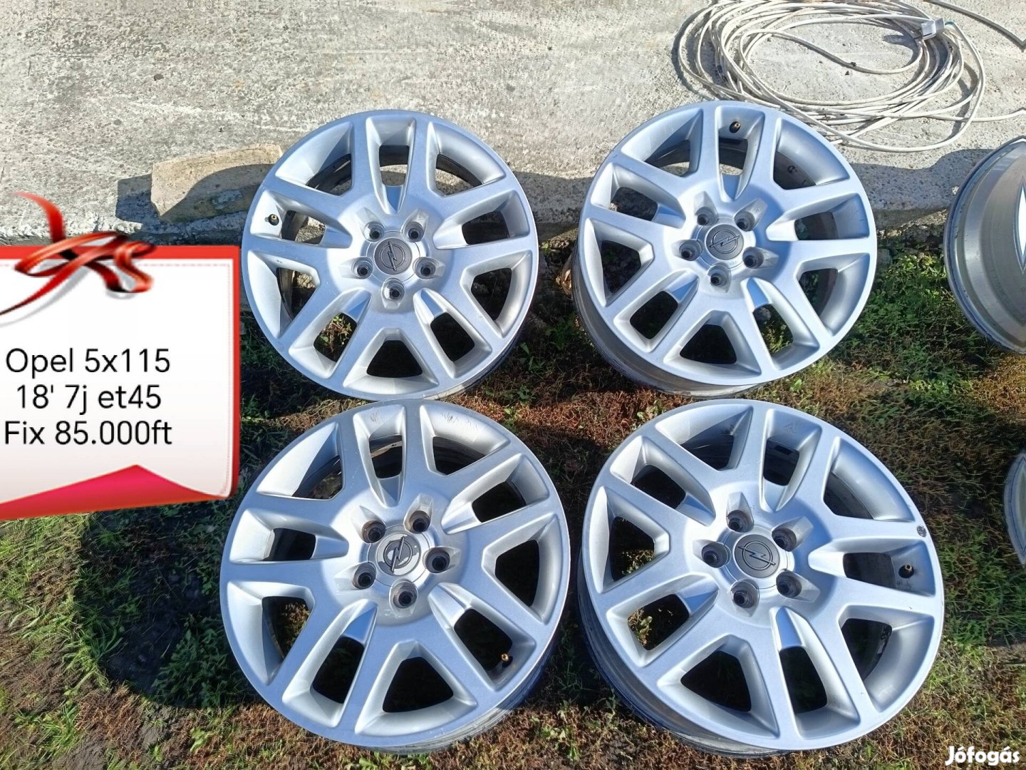 opel antara 5x115 18 col alufelni szett 