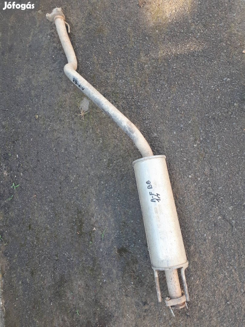 opel astra F, 1998  1.4 középső kipufogódob 