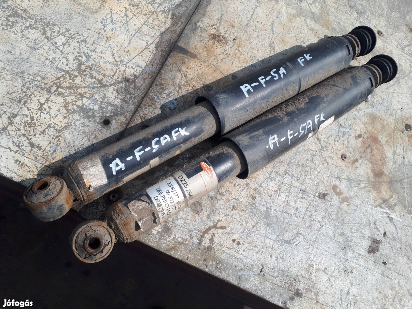 opel astra F, 1998, 5 ajtós  hátsó  lengéscsillapító 