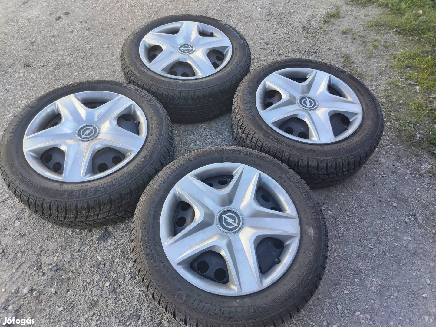 opel astra H 4x100 16" téligumi szett 