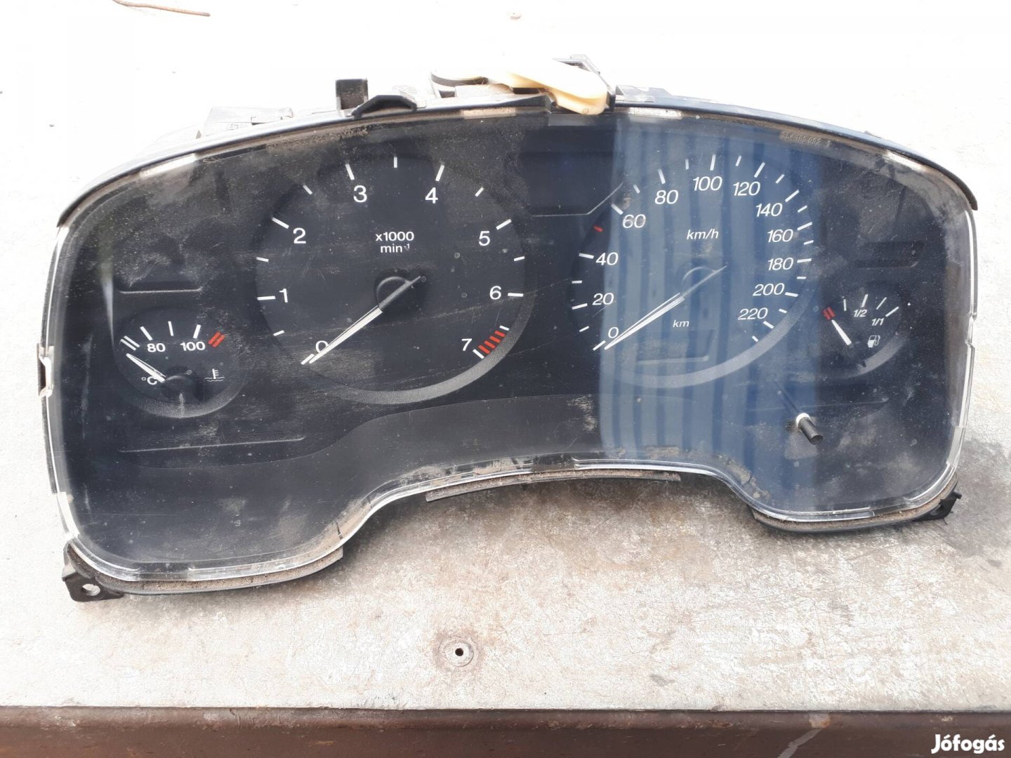 opel astra  G, 1.6,  8V, X16SZR, műszerfal óra DT09228746