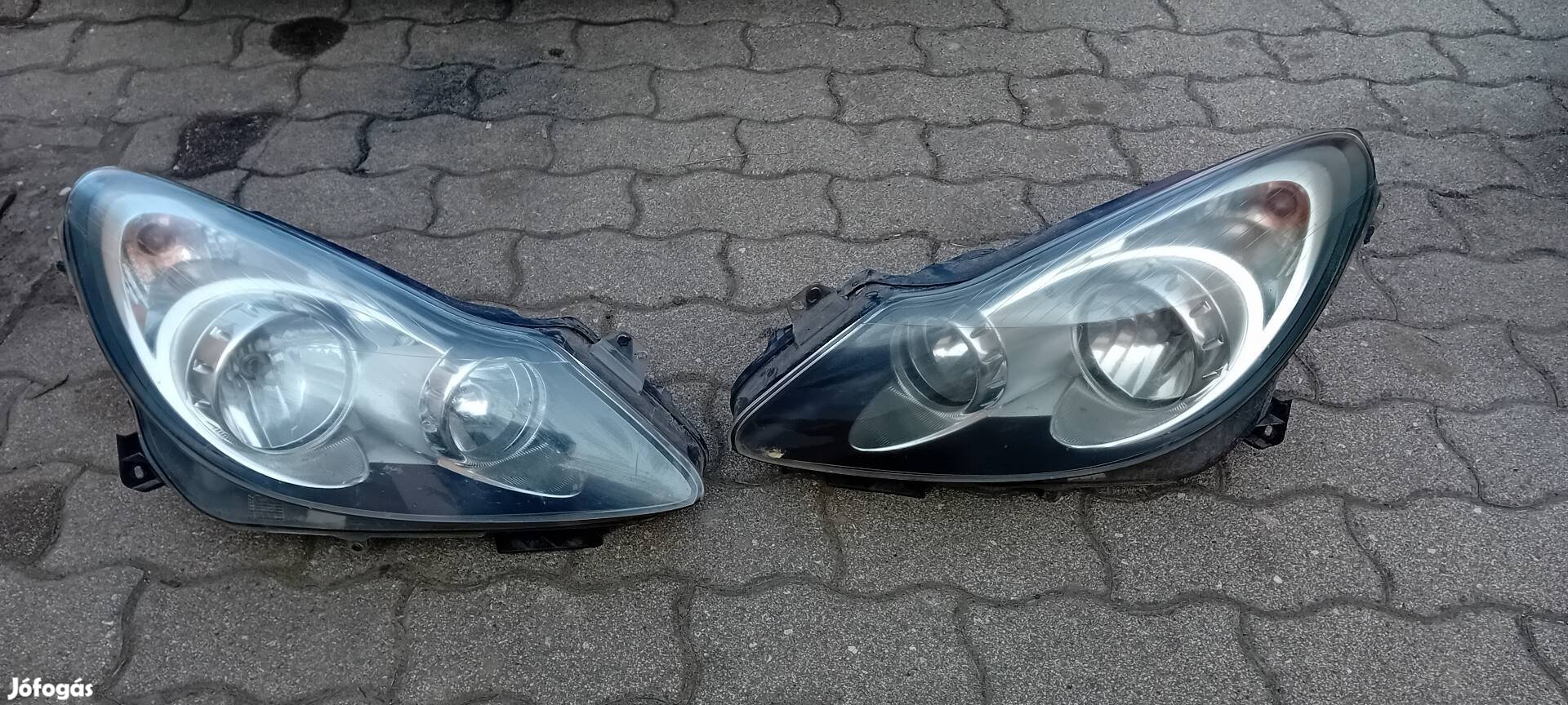 opel corsa d fényszóró pár