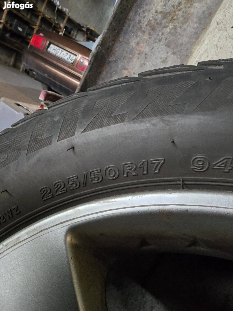 opel felni téli gumival 