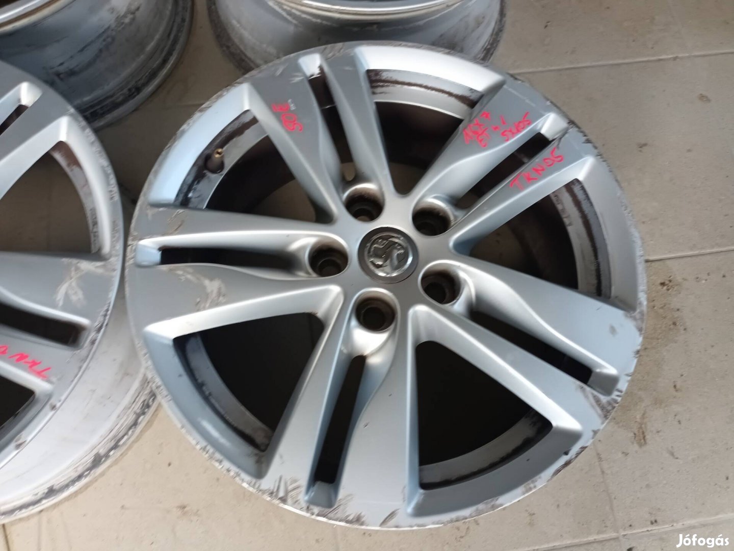 opel gyári 16 os alufelni 5x105 k astra j astra mokka