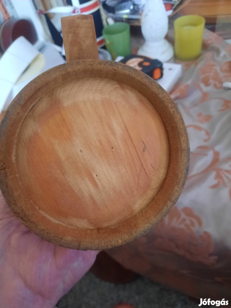 orosz gyármányű fa kézműves korso