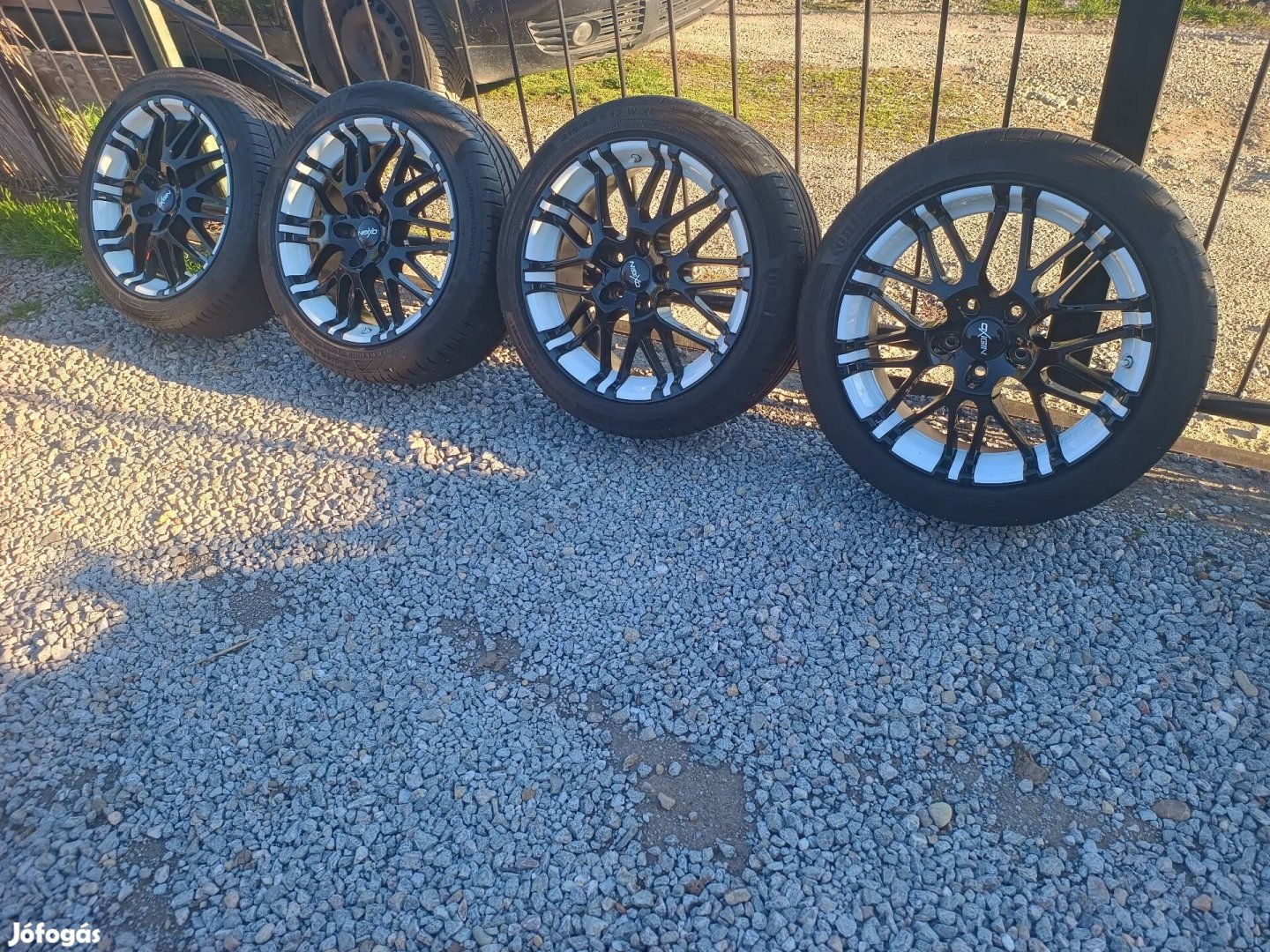 oxigin 5x112 17 17" alufelni 215/45 r17 Continental 