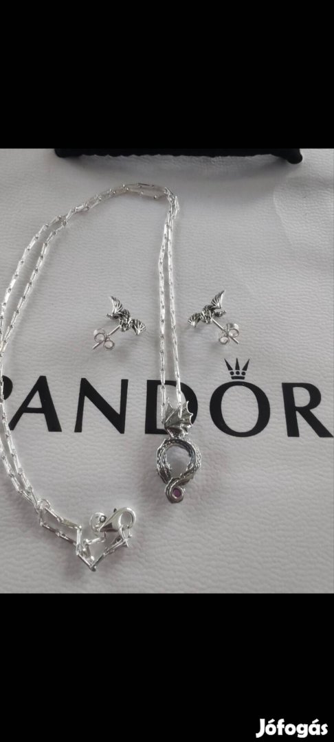 pandora trónok harca nyaklánc és fülbevaló