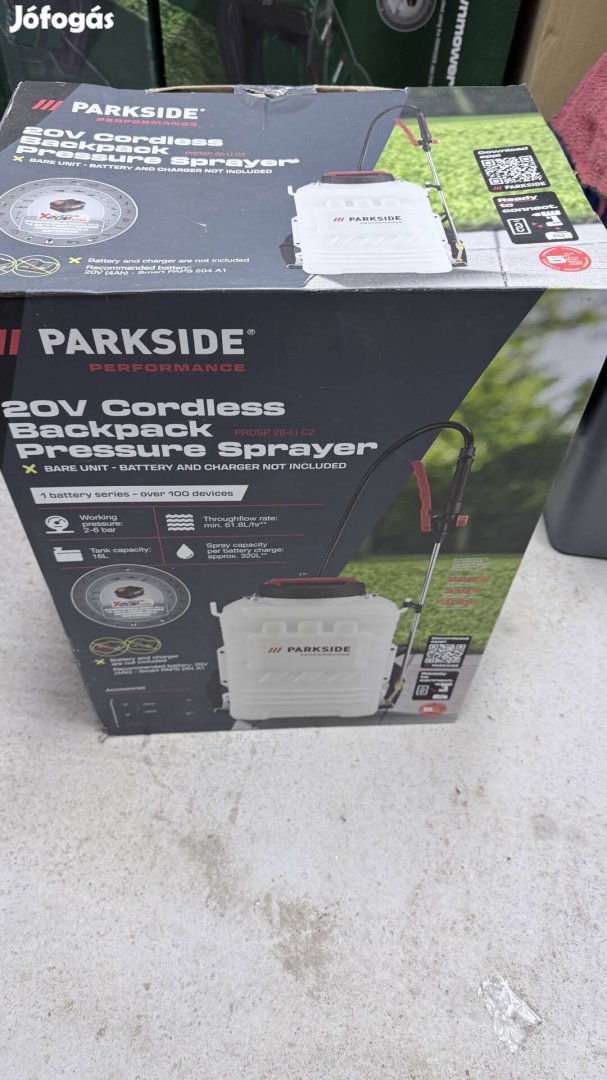 parkside akkus 10literes permetezo