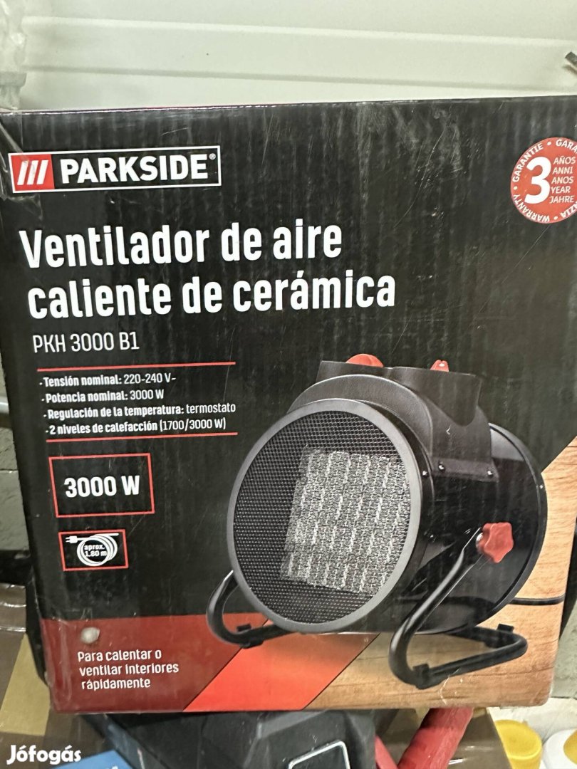 parkside keramias futoventillator