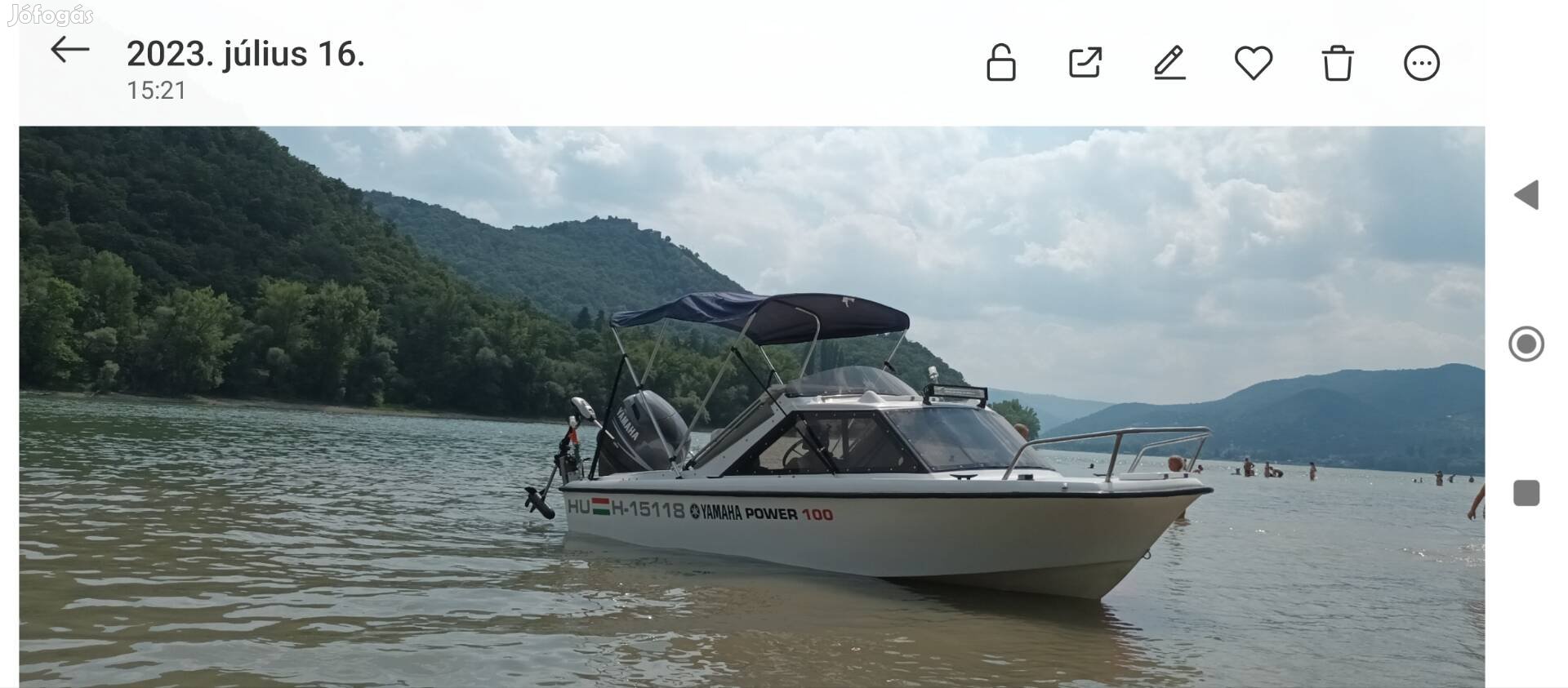 pds super felkabinos kishajó