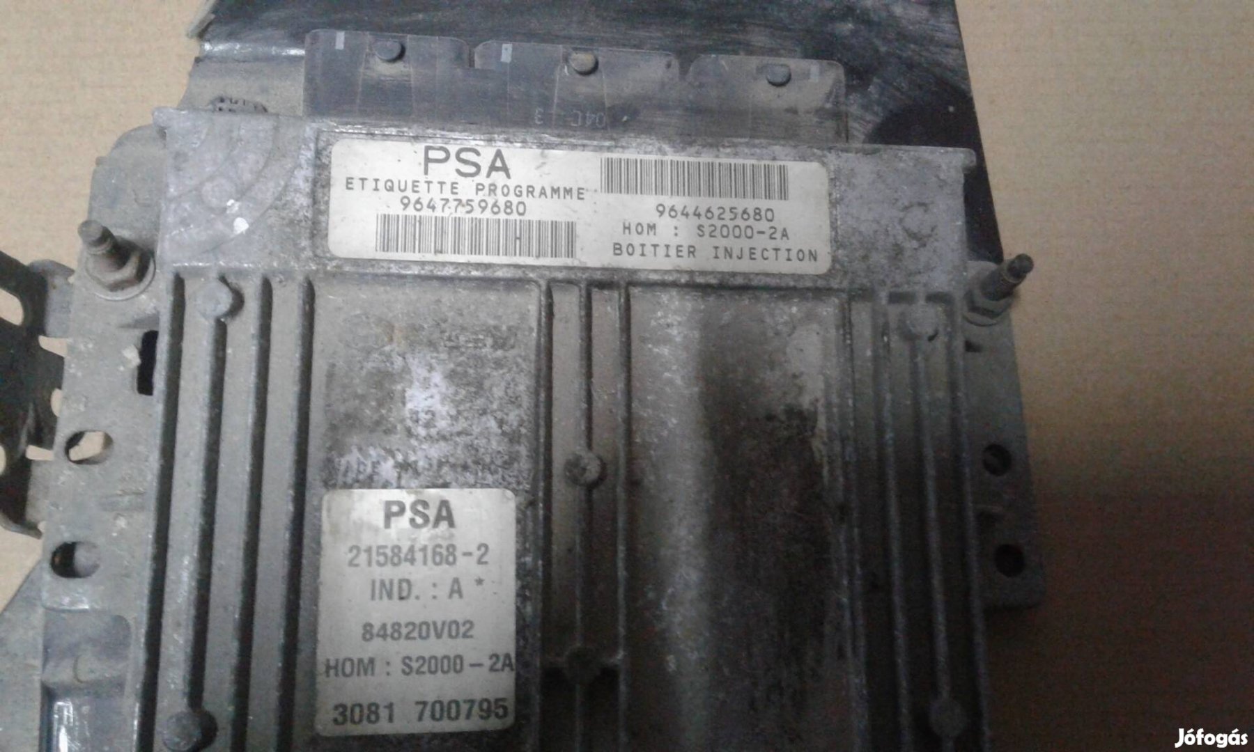 peugeot motorvezérlő elektronika